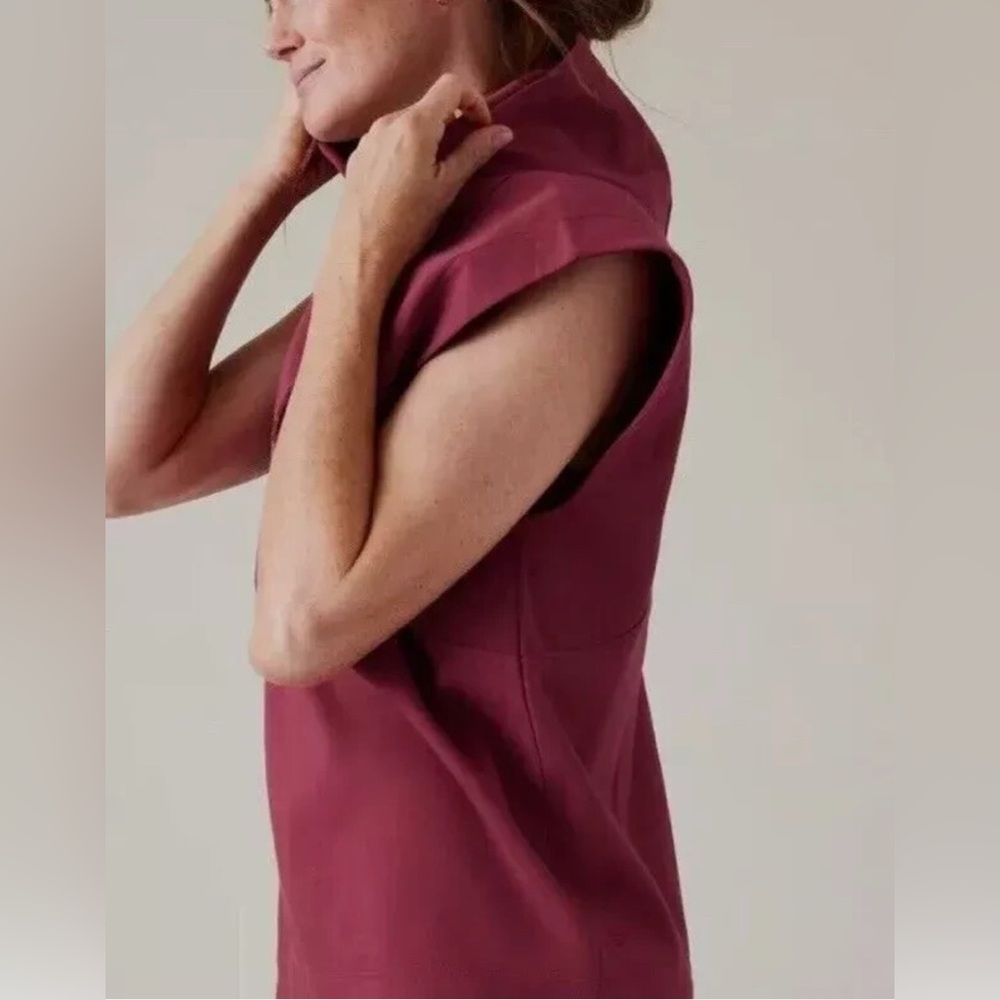 ATHLETA SUNDOWN SWEATSHIRT TANK - Picture 3 of 11
